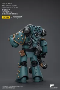 JOYTOY Sons of Horus MKIV Tactical Squad Legionary with Flamer - Warhammer 40K - photo 8