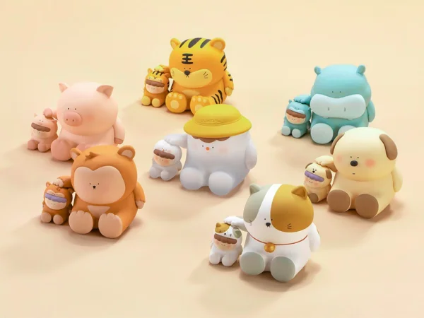 Shenzhen Mabell Animation Development With you together series 2 (Set of 6 figures) (Box) - Blind Boxes