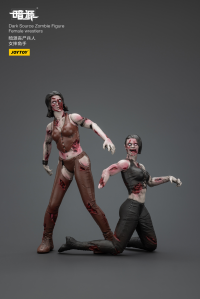 Dark Source Zombie Figure Female wrestlers 3