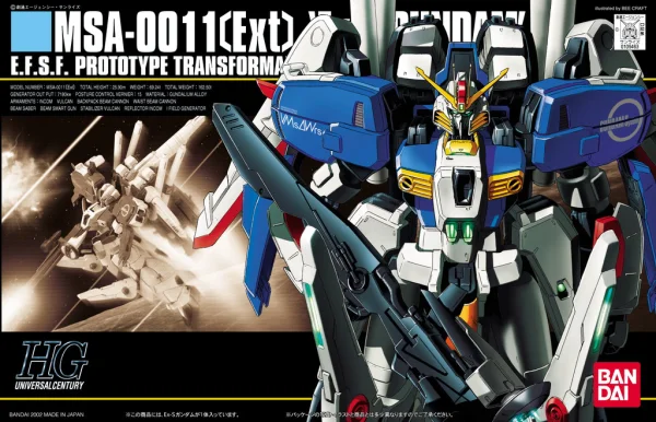BANDAI HOBBY HGUC 1/144 #29 Ex-S Gundam - Gundam Sentinel