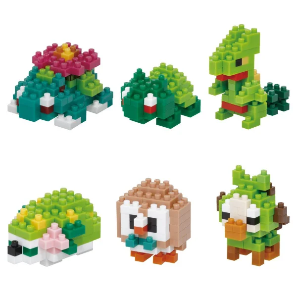 Kawada Pokémon Type Grass Set 1 - Pokémon