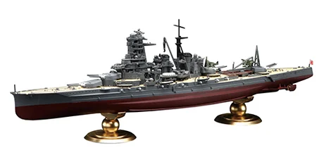 Fujimi [KG-21] 1/700 IJN Battleship Kirishima Full Hull Model - Scale Kits