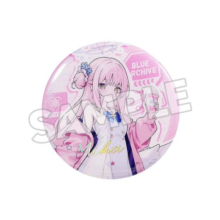 GoodSmile Moment Blue Archive Holiday Saunter Series 75mm Badge (MIKA) - Blue Archive