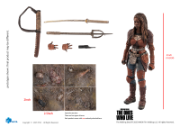 Exquisite Mini Series 1/18 Scale The Walking Dead Michonne Action Figure 6