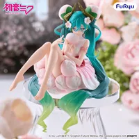 FuRyu Hatsune Miku Noodle Stopper Figure -Flower Fairy White Plum Blossom- - Hatsune Miku - photo 4