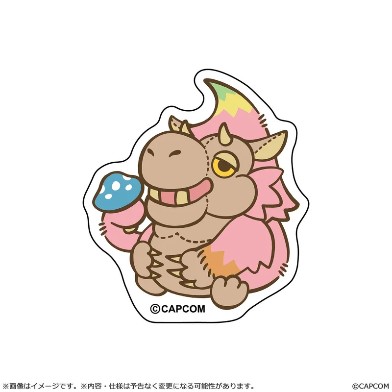 CAPCOM MONSTER HUNTER CHIBI STYLE Die-cut Sticker: Congalala - Monster Hunter