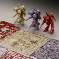 Humanoid Groserhund Set of 3 model kit