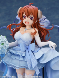 TV Anime The Demon Girl Next Door 2 Shadow Mistress Yuuko Wedding Ver. Complete Figure 9