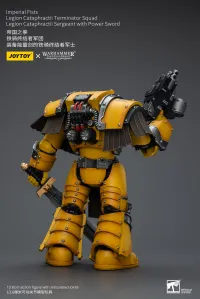 JOYTOY Imperial Fists Legion Cataphractii Terminator Squad Legion Cataphractii Sergeant with Power Sword - Warhammer 40K - photo 6