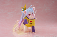 No Game No Life Desktop Cute Figure - Shiro (Cat Ear T-Shirt Ver.) 11