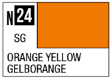 Acrysion N24 - Orange Yellow (Semi-Gloss/IJA-IJN Aircraft)