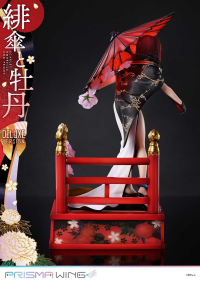 PRISMA WING fuzichoco original Illustration Scarlet Umbrella and Peony Deluxe Version 1/7 Scale Pre-Painted Figure 8