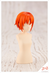 AFTER SCHOOL SHORT WIG TYPE: A [ORANGE & PURPLE] 12