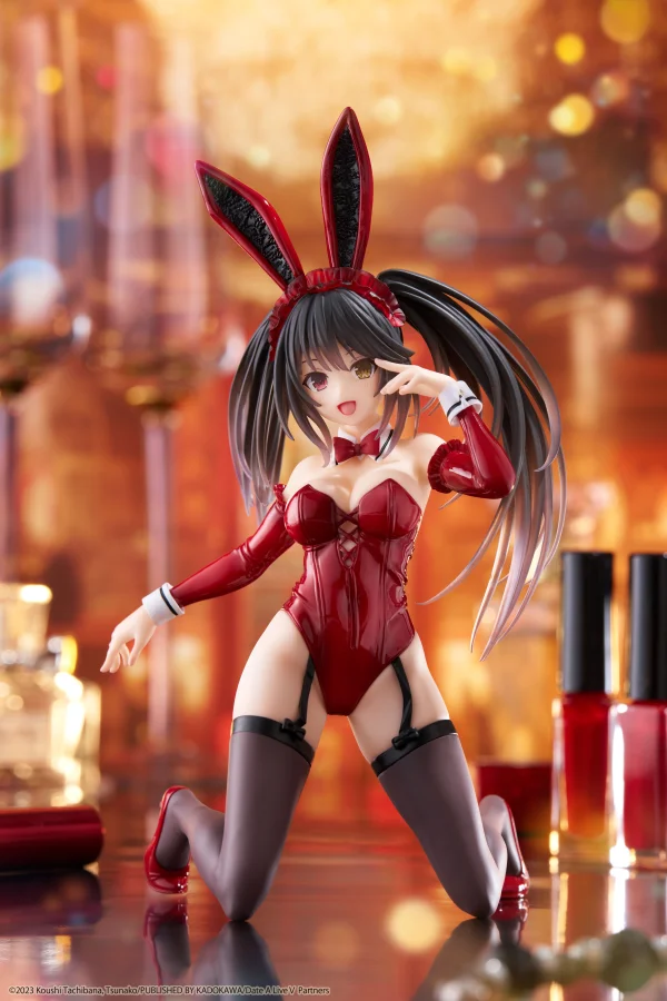 TAITO Date A Live V Desktop Cute Figure - Kurumi Tokisaki (Bunny Ver.) - Date A Live