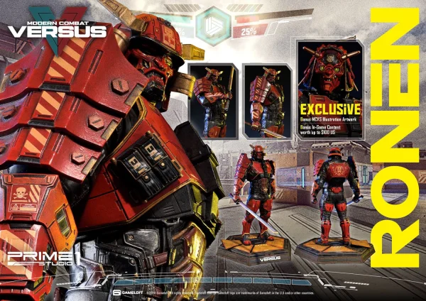 Prime 1 Studio Premium Masterline Modern Combat Versus Ronen EX Version - Video Games