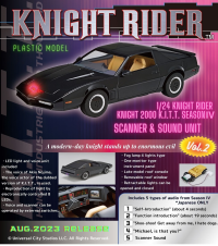 1/24 KNIGHT RIDER KNIGHT 2000 K.I.T.T. SEASON Ⅳ SCANNER & SOUND UNIT 10