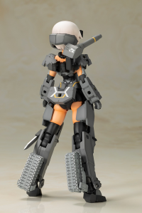 FRAME ARMS GIRL GOURAI-KAI [BLACK] with FGM148 TYPE ANTI-TANK MISSILE 11
