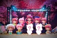 Shenzhen Mabell Animation Development Change! Cherry blossom girl (1 Box with 10 Pieces) - Non-Scale Figures - photo 11