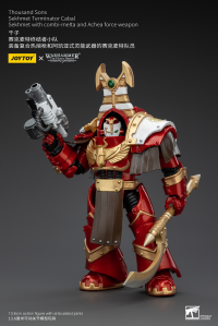 Thousand Sons Sekhmet Terminator Cabal Sekhmet With Combi-Melta And Achea Force Weapon 8