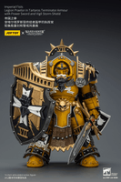 Imperial Fists Legion Praetor in Tartaros Terminator Armour with Power Sword and Vigil Storm Shield 10