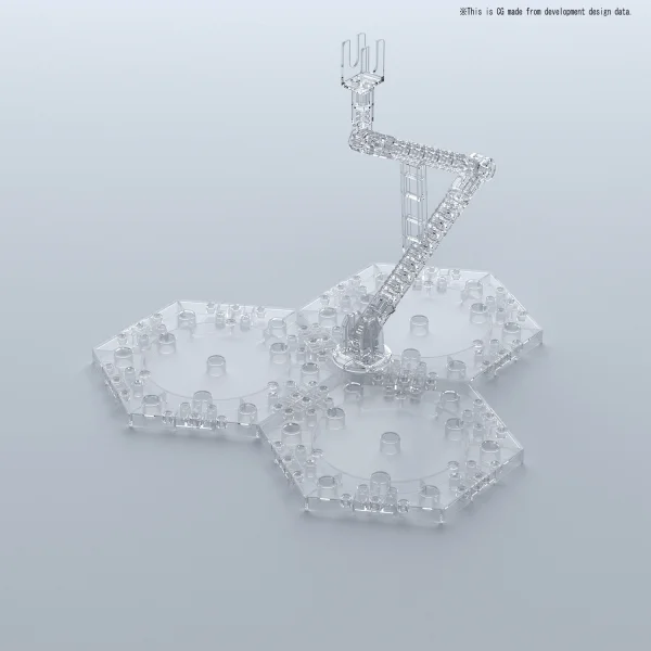 BANDAI HOBBY Action Base 4 Clear [1/15] - Kit Accessories