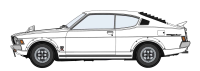 1/24  MITSUBISHI GALANT GTO 2000GSR EARLY VERSION w/REAR WING 2