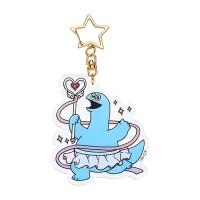 Gal & Dino Glow-in-the-Dark Acrylic Keychain Rhythmic Gymnastics