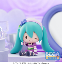fuwa petit Hatsune Miku x Love and Berry Dress Up and Dance! Chibi Figure Sparkly Purple 4