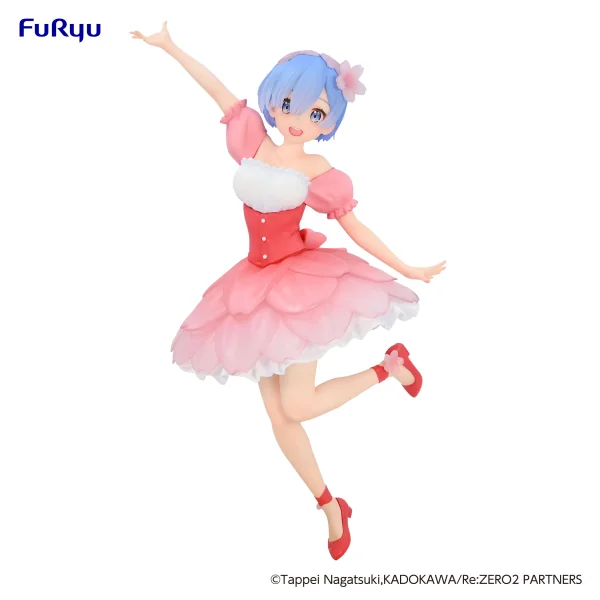 FuRyu Re:ZERO -Starting Life in Another World- Trio-Try-iT Figure -Rem Cherry Blossom-(re-run) - Re:ZERO -Starting Life in Another World-