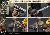 Prime 1 Studio Ultimate Premium Masterline Resident Evil 4 Leon S. Kennedy versus Chainsaw Villager - Video Games - photo 32