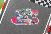 GoodSmile Moment Hatsune Miku: Racing Ver. 2025 Sticker D - Hatsune Miku - photo 2