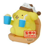 Sanrio characters Nakayoshi memories Relaxing Time at Home～Cinnamoroll & Pompompurin～(B:Pompompurin) 5