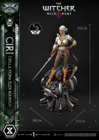 Prime 1 Studio Museum Masterline The Witcher 3: Wild Hunt Ciri Fiona Elen Riannon Bonus Version - Video Games - photo 39