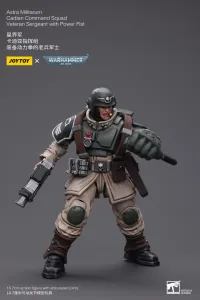 JOYTOY Astra Militarum Cadian Command Squad Veteran Sergeant with Power Fist - Warhammer 40K - photo 4