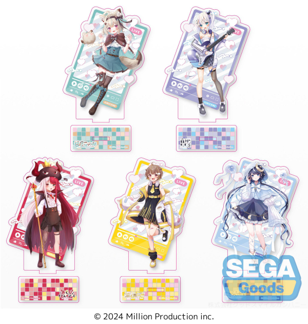"Million Production" Clear Stand