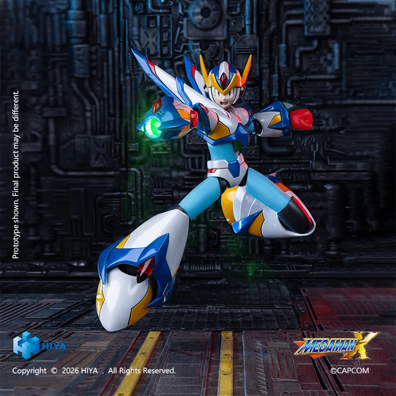 HIYA TOYS None Scale 6 Inch Mega Man X series X Falcon Armor Version Action Figure - Mega Man