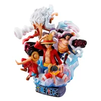 MegaHouse Petitrama series DX LOGBOX ONE PIECE RE BIRTH 02 Luffy Special - ONE PIECE - photo 6