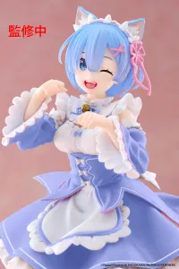 TAITO Re:Zero Starting Life in Another World Coreful Figure - Rem (Cat Maid Ver.) Renewal - Re:Zero Starting Life in Another World - photo 2