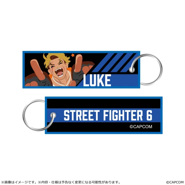 CAPCOM Street Fighter 6 Flight Tag Keychain LUKE - Street Fighter