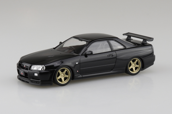NISSAN R34 SKYLINE GT-R CUSTOM WHEEL(BLACK PEARL)