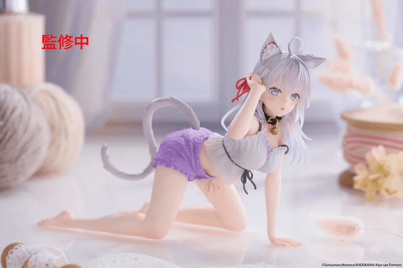 TAITO Alya Sometimes Hides Her Feelings in Russian Desktop Cute Figure - Alya (Cat Ear Roomwear Ver.) - Alya Sometimes Hides Her Feelings in Russian