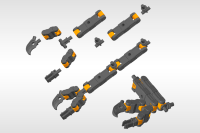 MECHA SUPPLY02 FLEXIBLE ARMS Type B 4