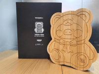 LuLu the Piggy - Teddy Mini Wooden Display 2
