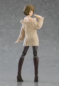 GOOD SMILE COMPANY figma Styles Off-the-Shoulder Sweater Dress (Gray) - Figure Accessories - photo 5
