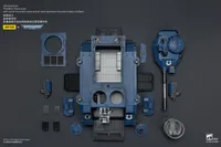 JOYTOY Ultramarines Predator Destructor with turret-mounted autocannon and sponson-mounted heavy bolters - Warhammer 40K - photo 55