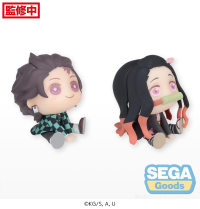 QyuruMe "Demon Slayer: Kimetsu no Yaiba" Mini Figure "Tanjiro Kamado &amp; Nezuko Kamado" 6