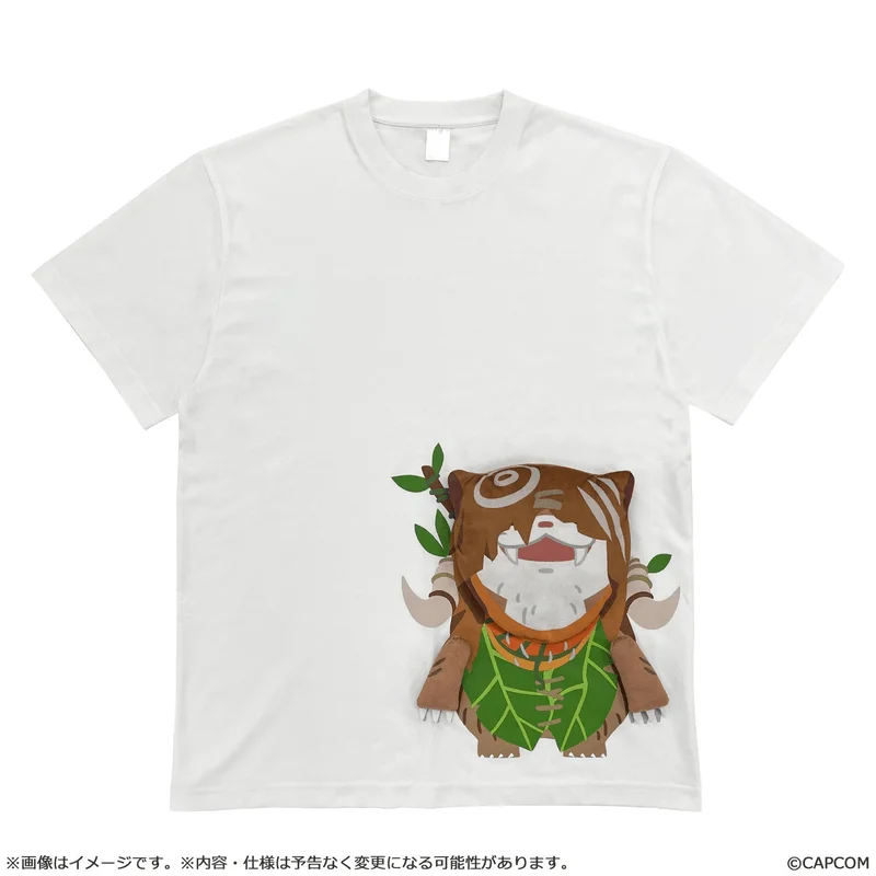 CAPCOM Monster Hunter Wilds Wudwud T-Shirt XL - Monster Hunter
