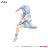 Hatsune Miku Noodle Stopper Figure -Rabbit Ear Hood Pajama Blue Color ver.- 9