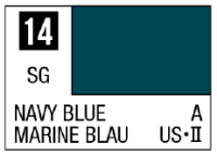 Mr. Color 14 - Navi Blue (Semi-Gloss/Aircraft) 1
