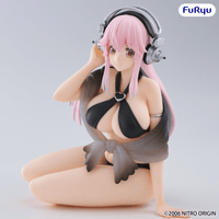 SUPER SONICO Noodle Stopper Figure -Swimsuit Black Color ver.- 7